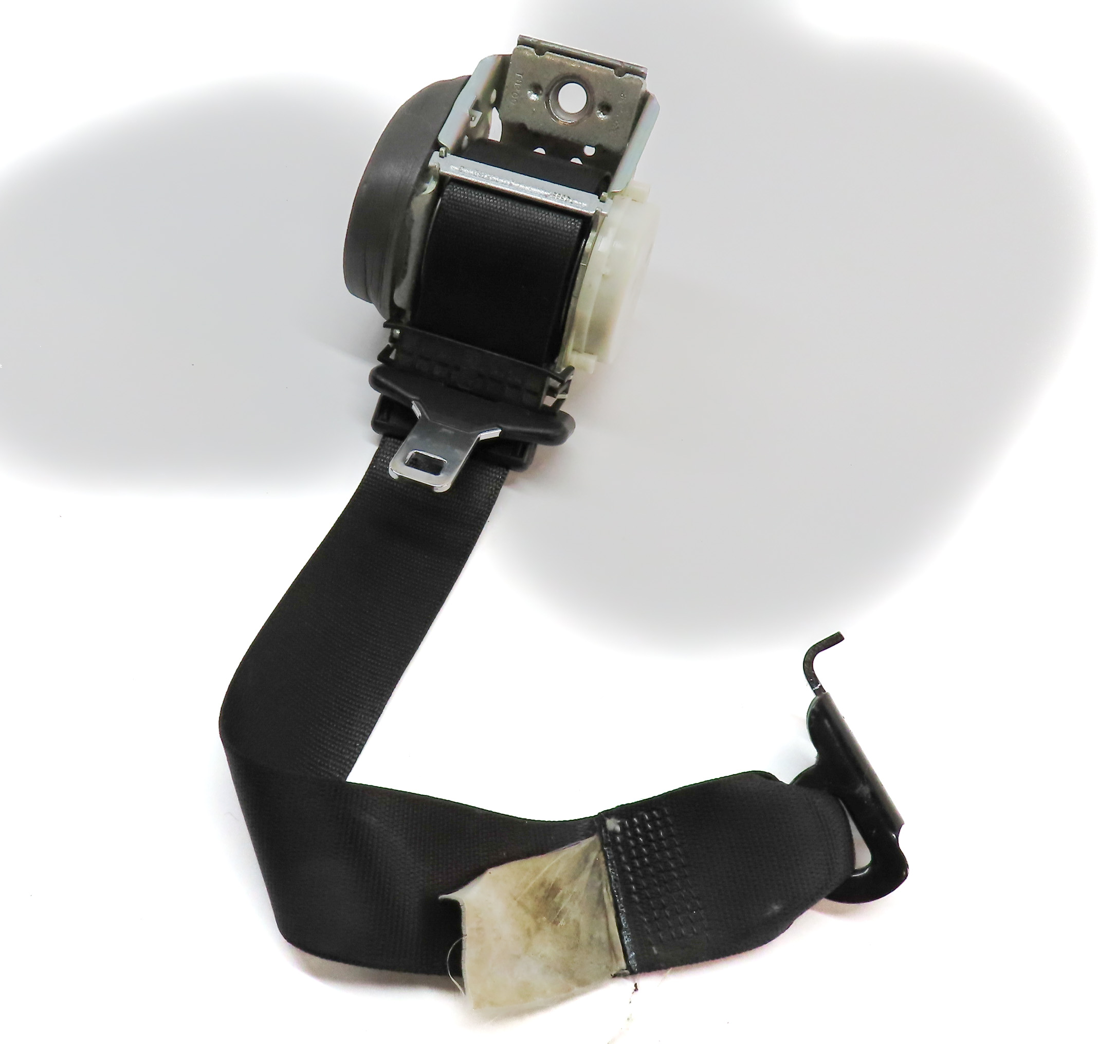 2012 BMW X3 (F25) REAR LEFT SEAT SEATBELT BELT RETRACTOR (Black) — exact item pictured